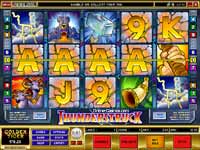 Thunderstruck Slot - Bet from 1 cent to $45 per spin