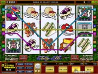 Tally Ho Slot - Video Slot with 9 Paylines - 5 Reels and a Chance to Win Free Spins where every win is Quadrupled