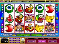 Monster Mania Slot with 9 Lines