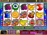 Monster Mania Slot Machine - 9 Paylines