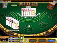 Cyberstud Poker – min vindende $320 hånd