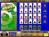 A and F Power Video Poker