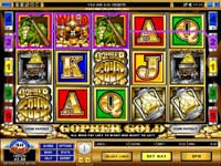 5 line slot machine - Gopher Gold
