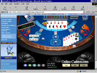 Casino Euro - Caribbean Stud Poker with a side progressive jackpot available