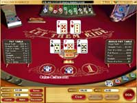 Let it ride poker: En god online version af Let it Ride spillet