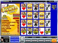 Four Hand Deuces Wild Video Poker Game