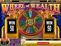 Feature Game on the Wheel Of Wealth Slots