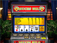 Tryk her for at spille gratis Deuces Wild video poker