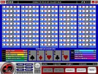 50 hands video poker