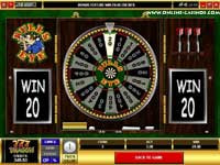 Bullseye Slot Dart Bonus Game