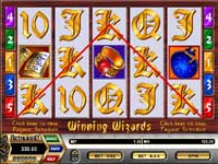 I Won $125 By Lining up These 5 Kinigs on the 5th Payline Playing The Winning Wizards Slot