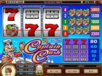 Captain Cash - A Unique Slot Machine Only Found @ Captain Cooks Casino