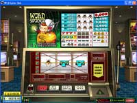 Wild Spiders - 9 Payline Slots - se hvordan jeg fik 3 blå 7'ere. Edderkoppen er wild og ganger alle gevinster med 5. Det gav 250 mønter