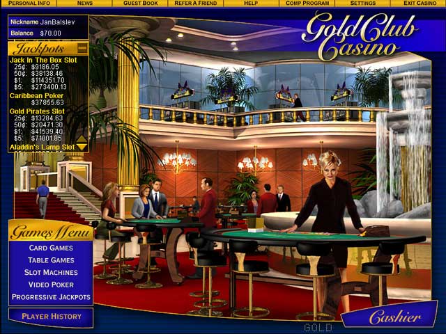 Club Gold Casino Lobby