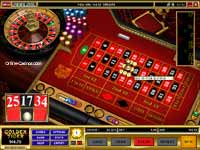 Golden Tiger Casino's Single Zero Roulette