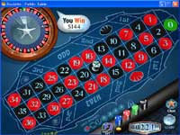 I win $144 on number 17