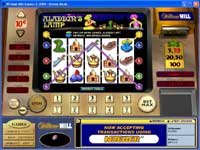 Aladdins Lamp - 9 Payline slot with a Bonus Feature Round