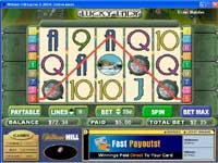 Lady Luck 9 line Slot Machine