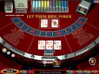 Let Them Ride Poker @ Casino King