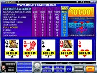 Deuces & Joker Video Poker