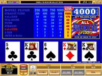 All American Video Poker Machine