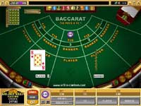 Golden Reef Baccarat Table