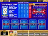Supajax Progressive Video Poker