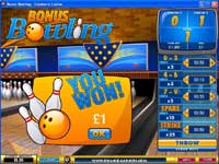 Bonus Bowling Game