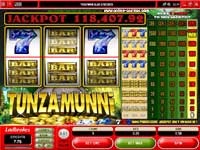 Tunzamunni Progressive Slot