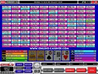 100 Hand Video Poker Game