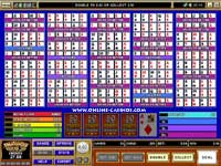 50 Hands Video Poker Game