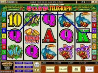 Bush Telegraph 9 line slot machine