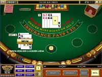 All or nothing at the blackjack table