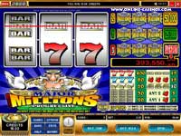 Major Millions: Players have won over $1m on the Major Millions progressive slot!