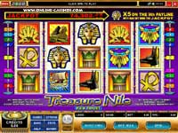 Treasurenile Slot: Treasure Nile Progressive Slot is a video-style machine