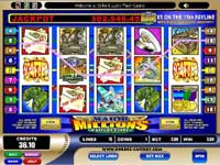 Major Millions 5 Reel Progressive Game