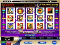 Treasure Nile Progressive Slot