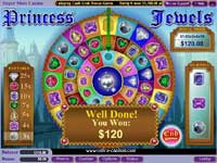Princess Jewels Bonus Slot Game