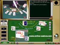 Live Blackjack Game at Casino Tropez