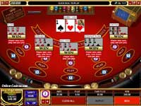 Multi Hand 3 Card Poker Table - My BIG win