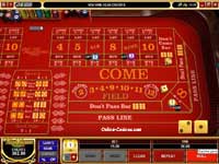 The Craps Table at Vegas Country