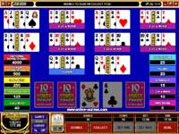 10 Hand Version of Double Joker Video Poker