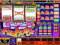 Fun House Slots - A Win on Two Paylines