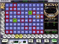 Keno @ Video Poker Classic Online Casino