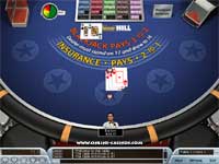 William Hill Euro Casino offer Multi Player Blackjack - Bet from $1 to $5000 per hand