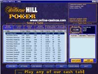William Hill Poker Room Lobby