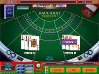 Baccarat @ Crazy Vegas Casino