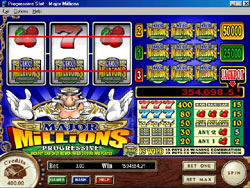 Online Casino Screenshot - En kæmpe gevinst hos Captain Cooks casino