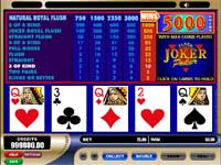 Tryk her for at spille gratis Joker Poker Video Poker