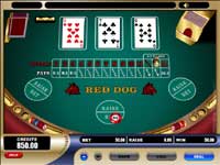 Tryk her for at spille gratis Red Dog Poker